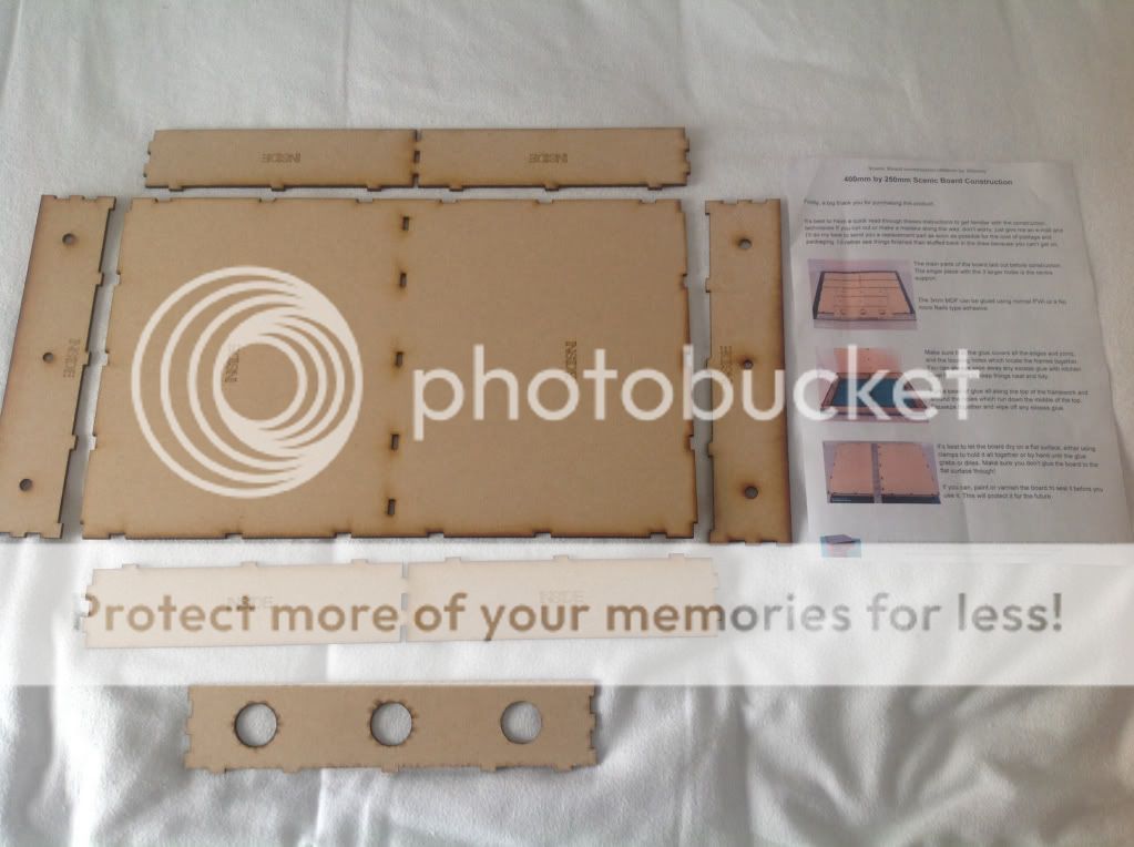 Laser cut scenic baseboards by Tim Horn Narrow Gauge Railway Modelling